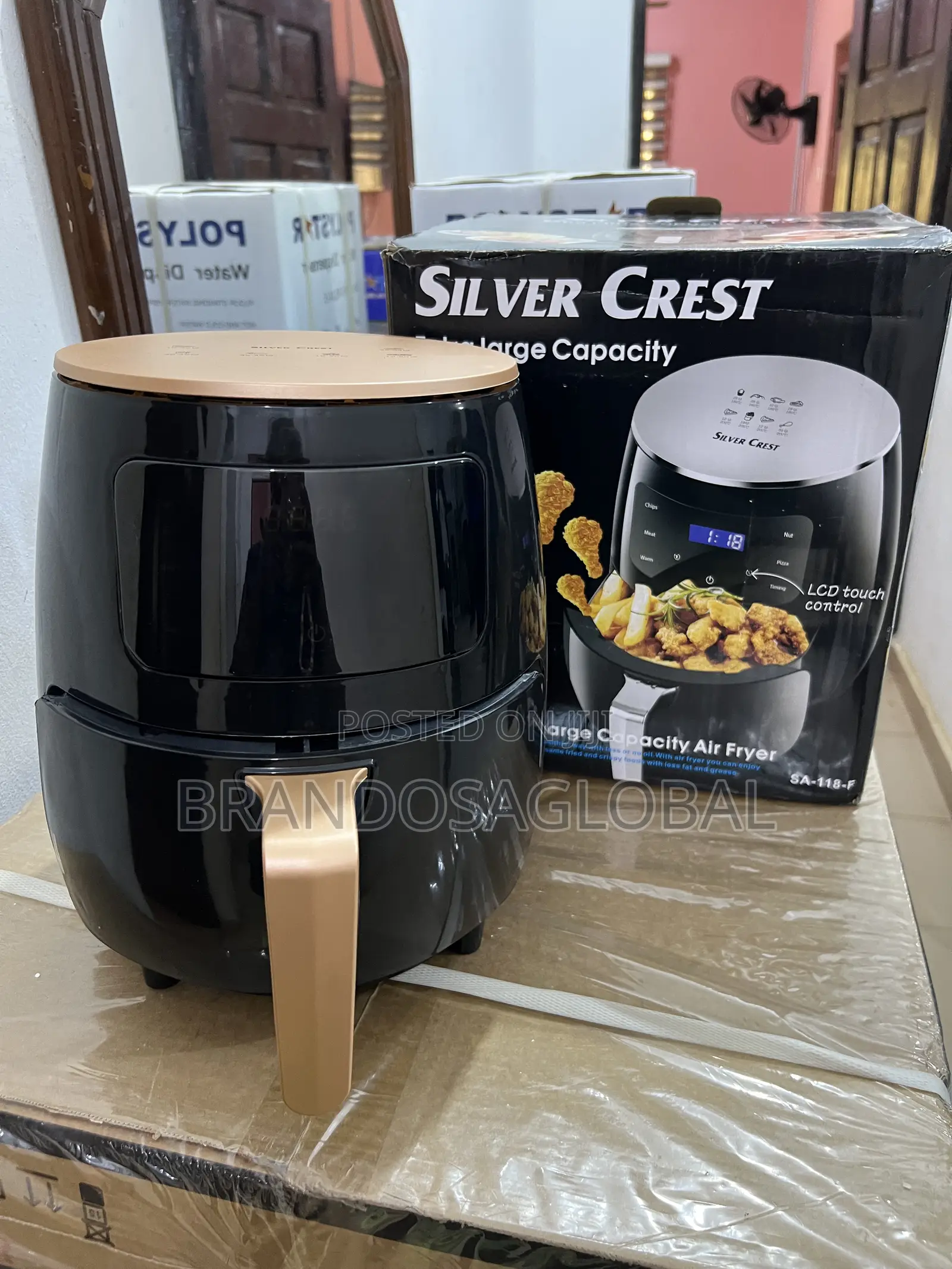 Silver Crest 6.5l Air Fryer – Modern Oil-Free Fryer for Homes