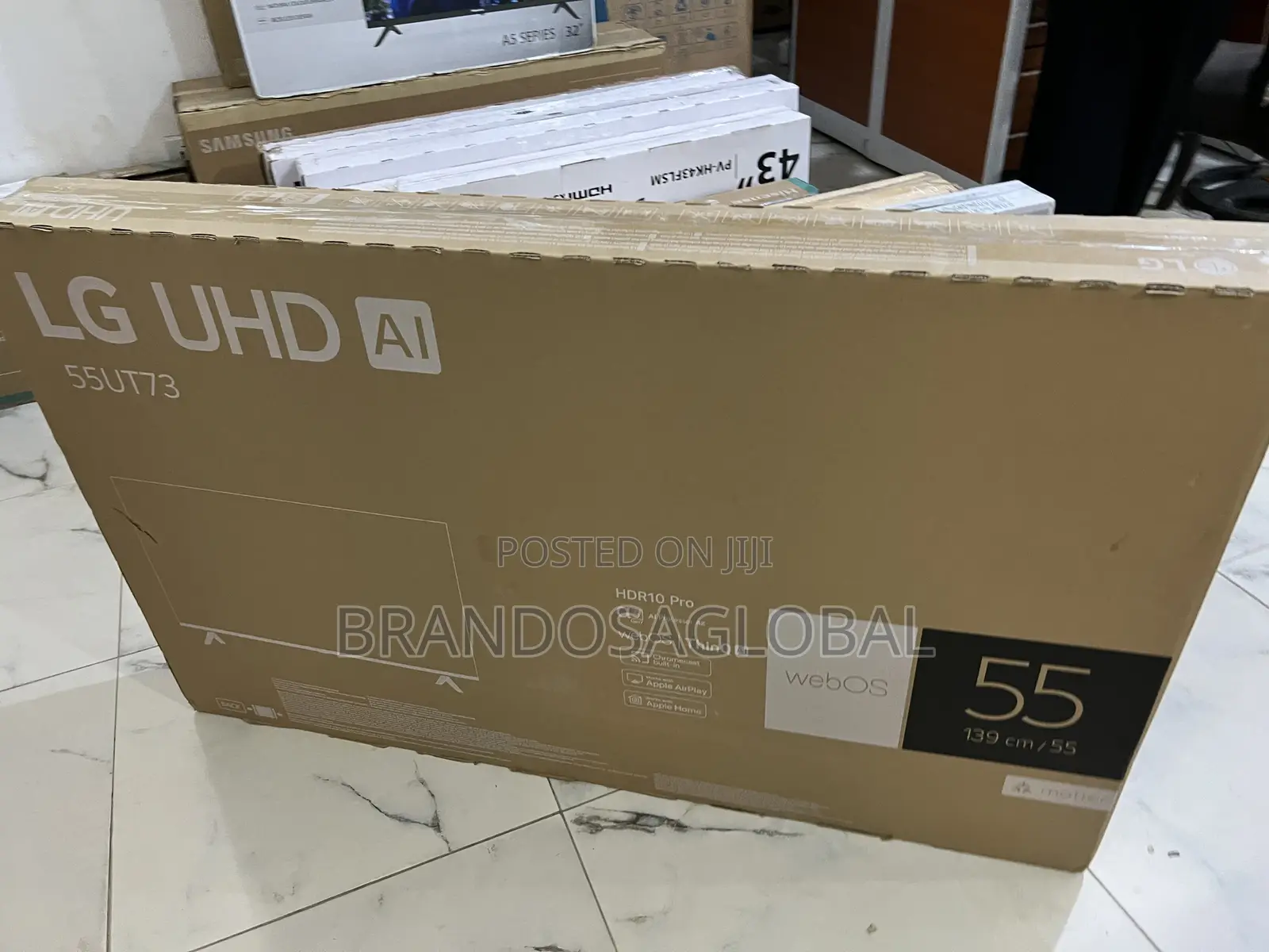 Lg 55 Inches Uhd Active HDR Webos Smart Thinq | Tv 55 Ut73006la