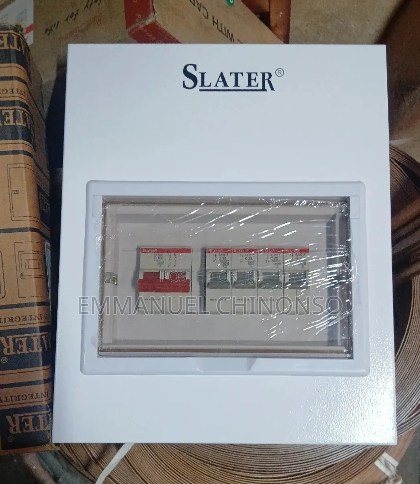D4 Single Phase Slater Distribution Board
