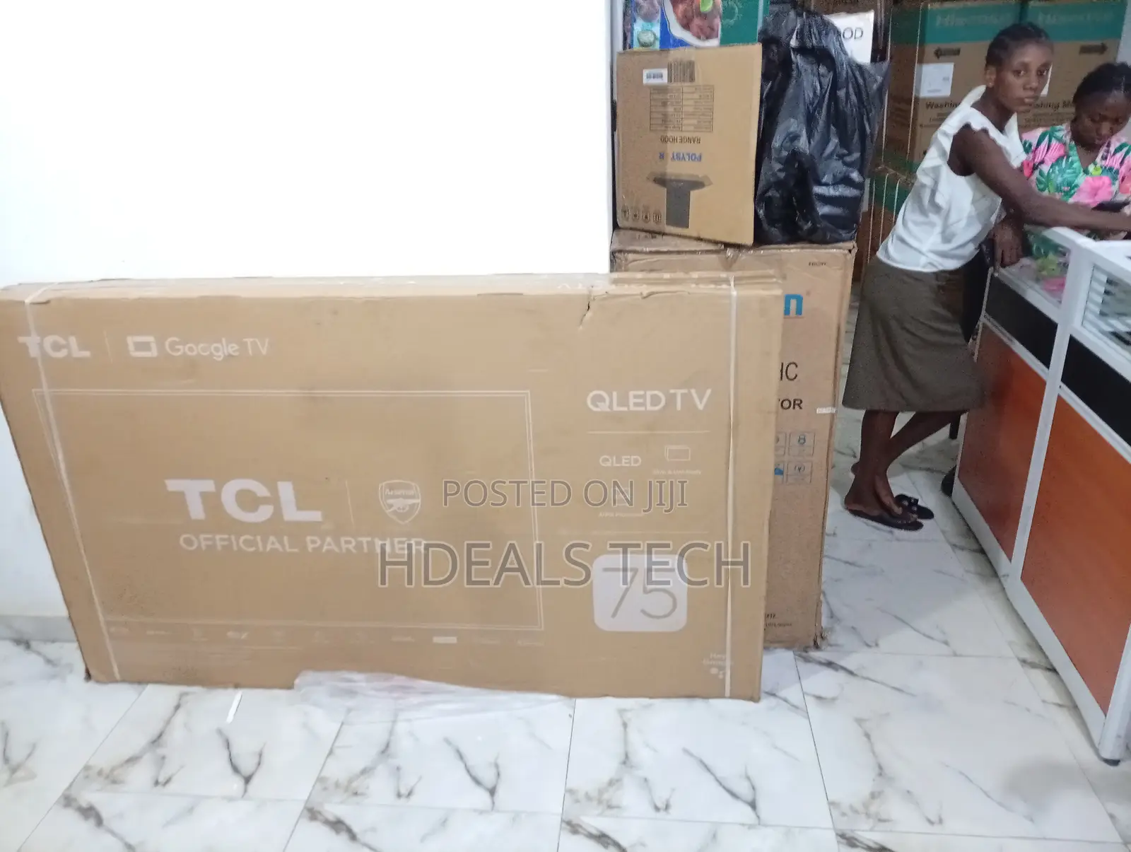 TCL 75” Ultra Hd Smart Tv – Crystal Clear