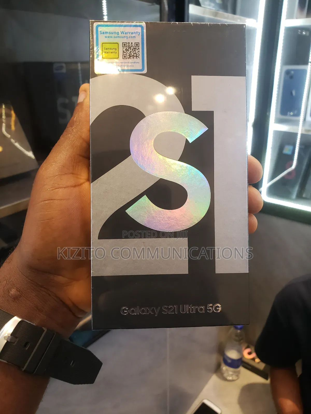 New Samsung Galaxy S21 Ultra 5G 256 GB Silver