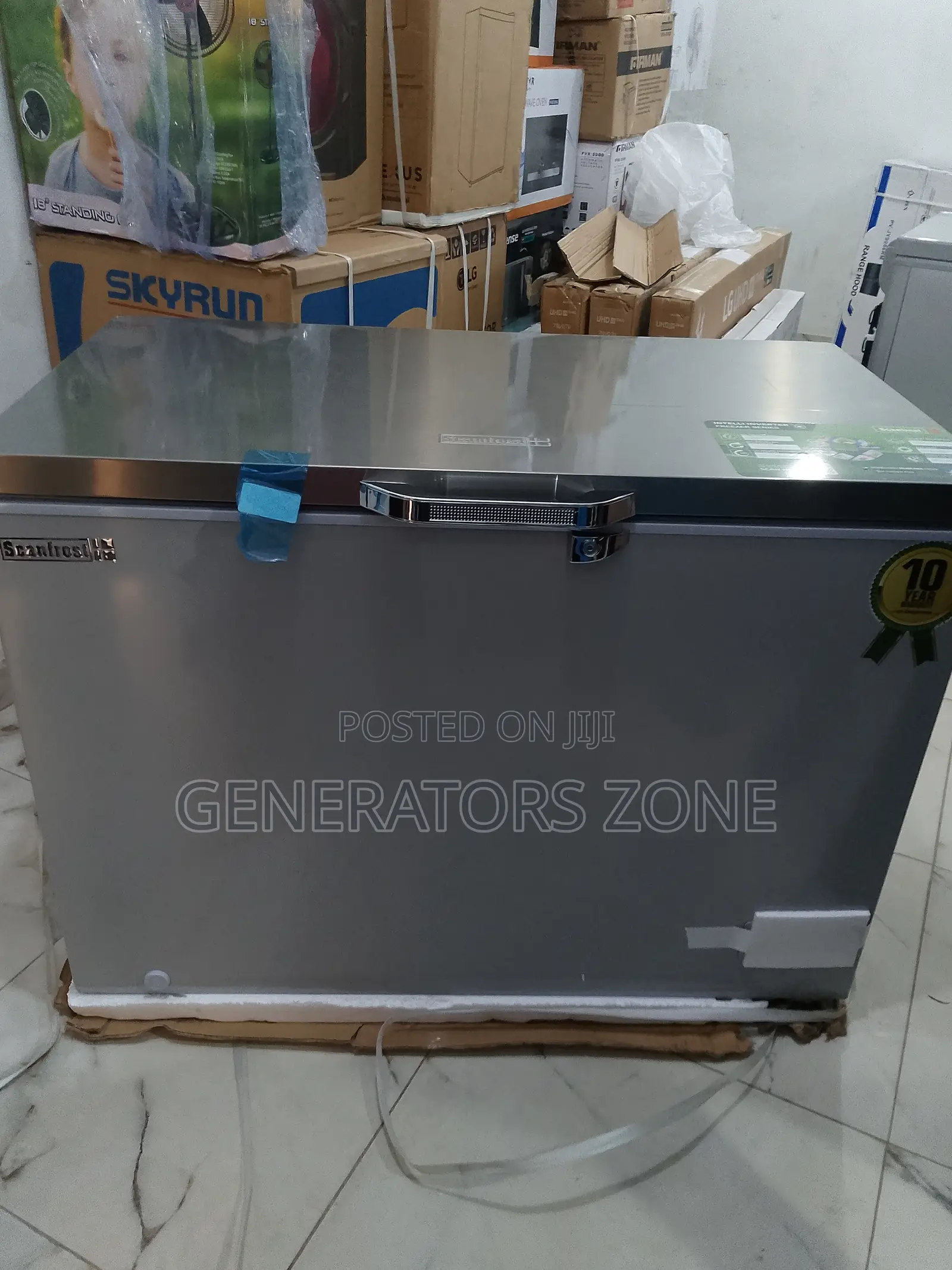 Scanfrost 300l Freezer – Digital Temp Control + Lockable Lid