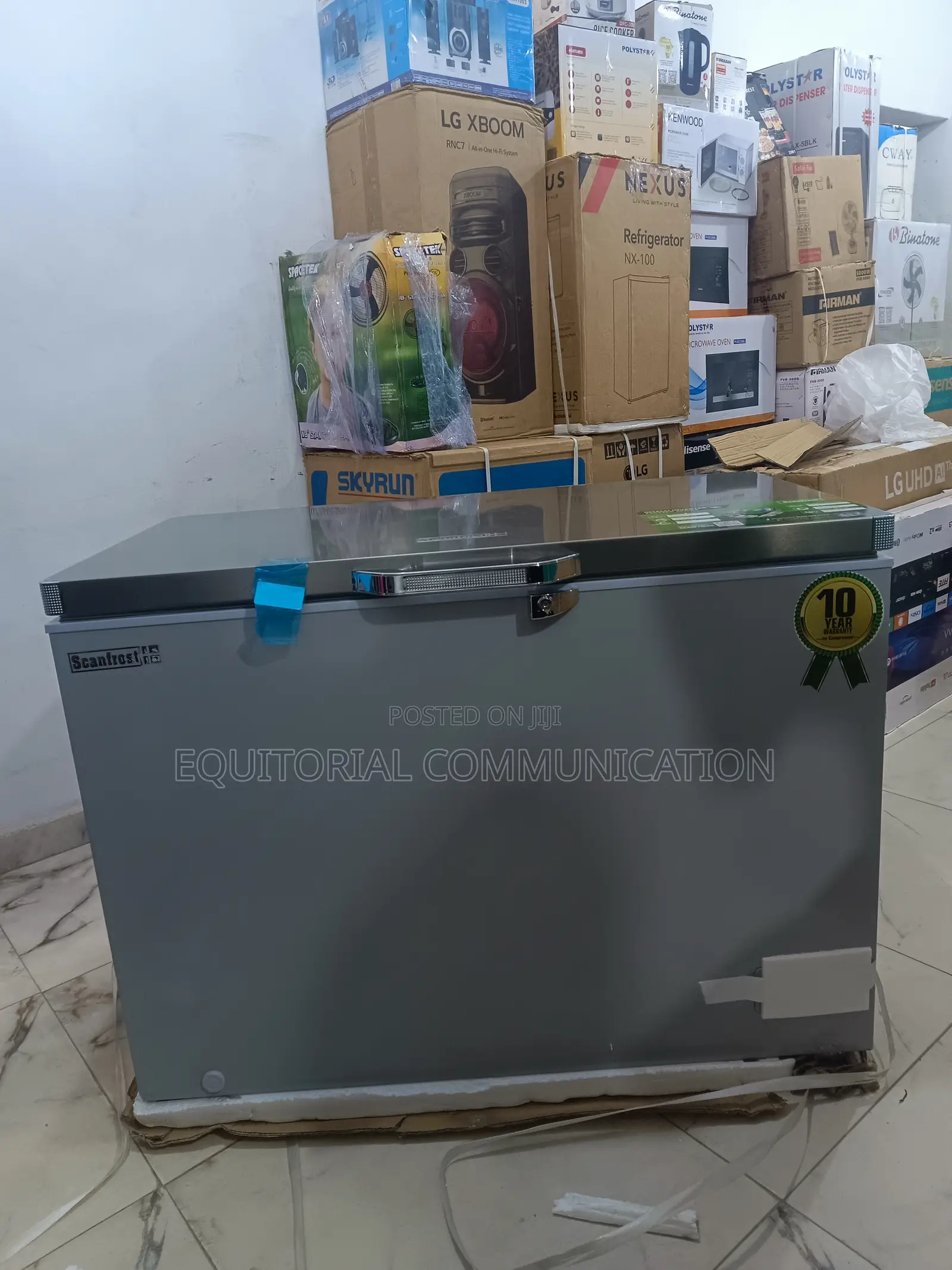 Scanfrost 300l Chest Freezer (Sfl300inv) – Inverter Technology