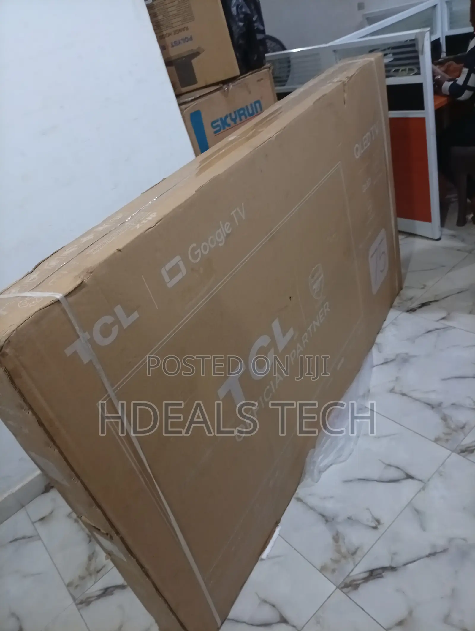 TCL 75” Uhd Smart Tv With Google Assistant