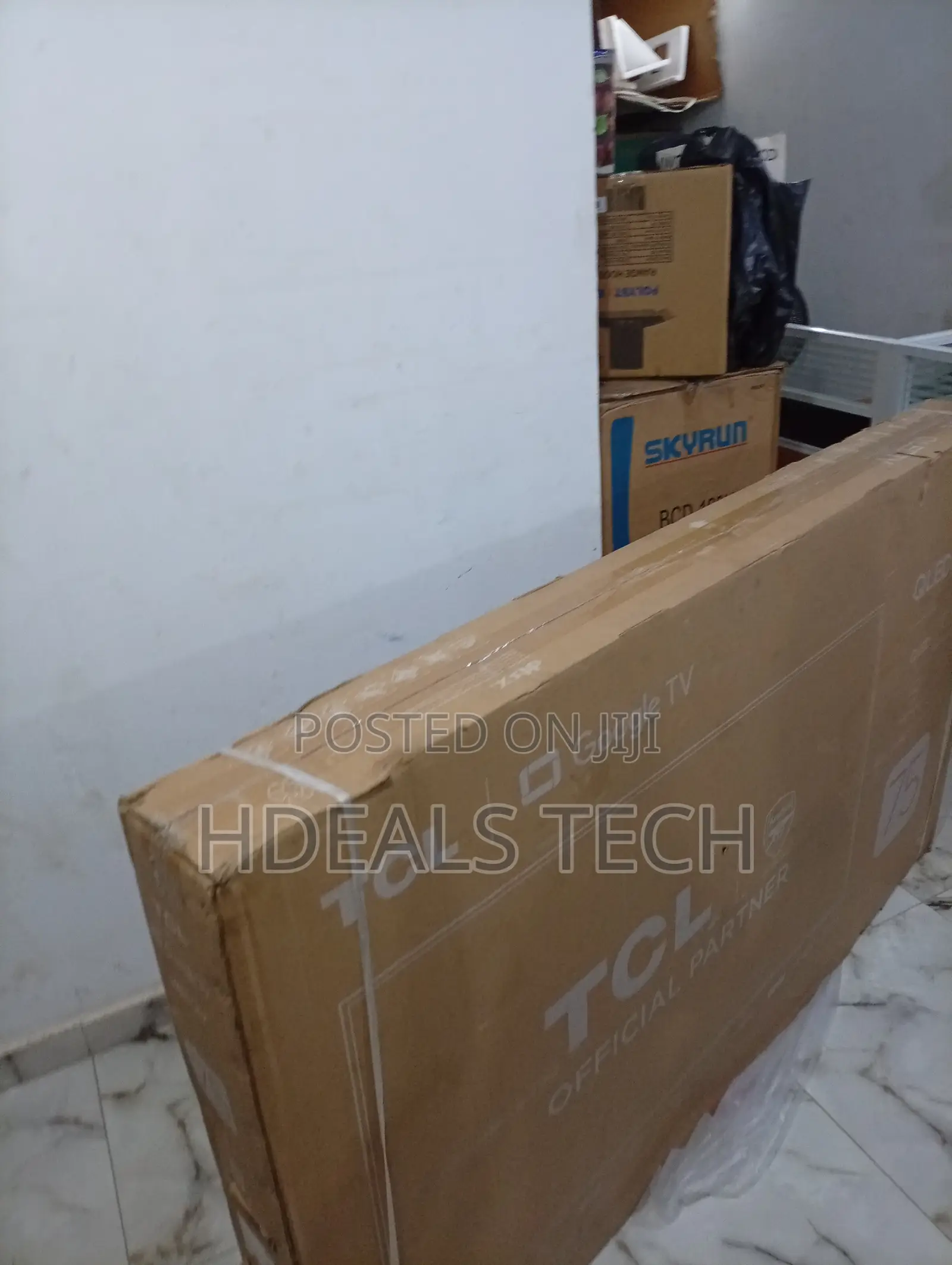 Big Screen TCL 75-Inch Tv With Preinstalled Netflix