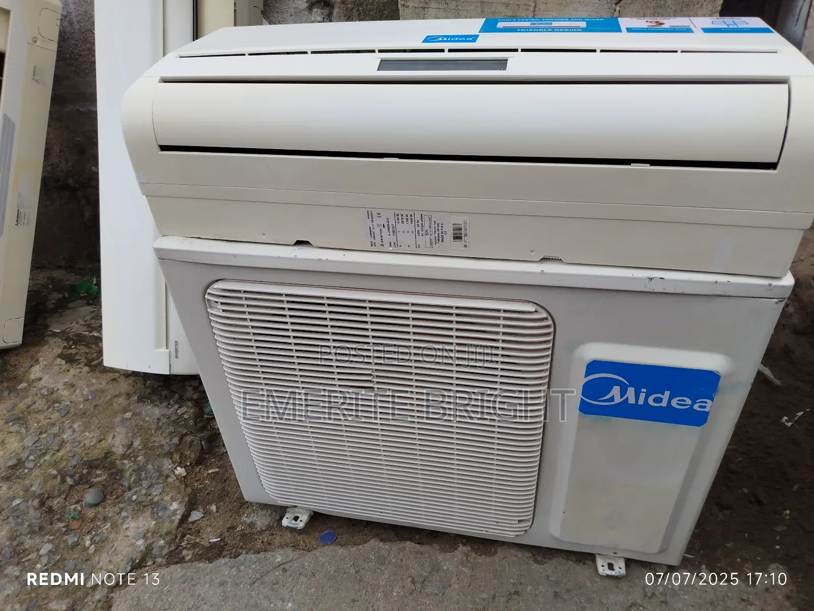 Midea 1 Hp Normale Ac Low Voltage 410gass