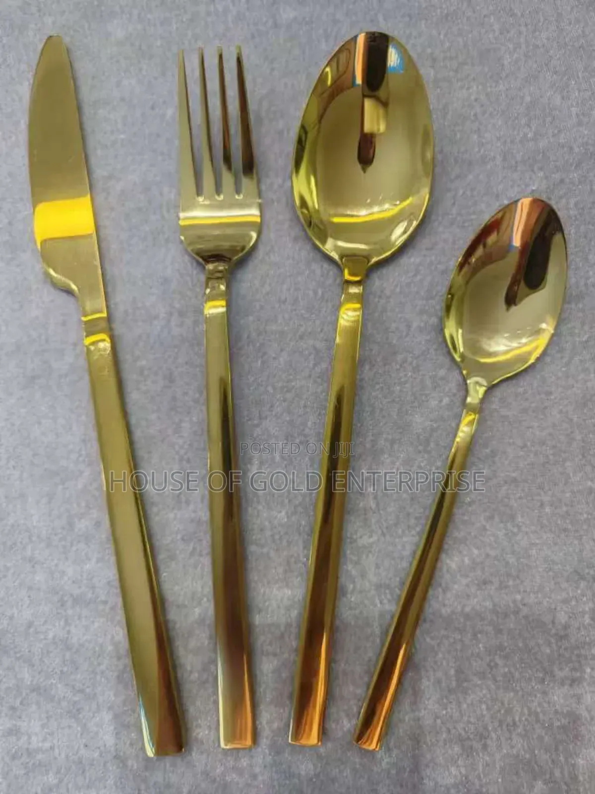 Gold-colored Spoon