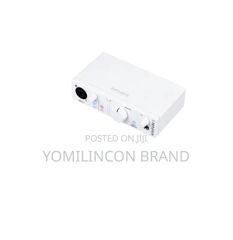 Arturia Minifuse 1, 1in / 2out Usb-C Audio Interface, With 1 Mic/Line