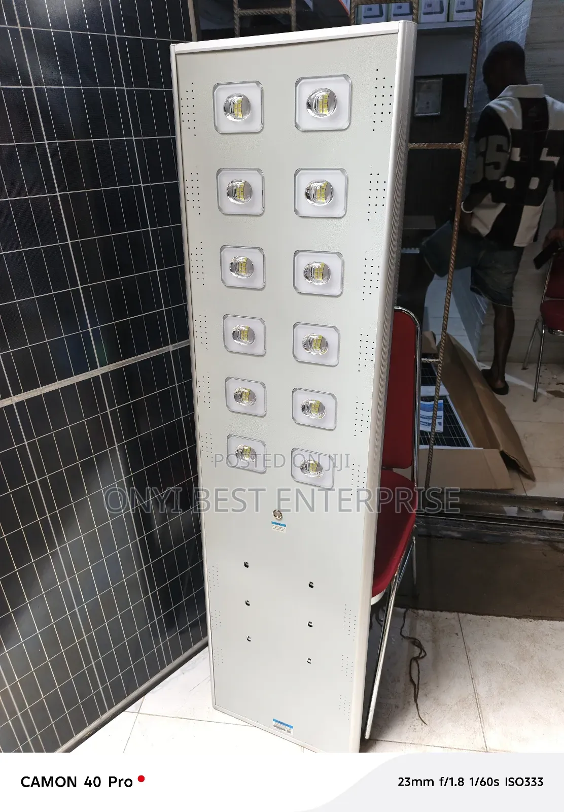 Wakatek Solar Streets Light 100watts High Quality