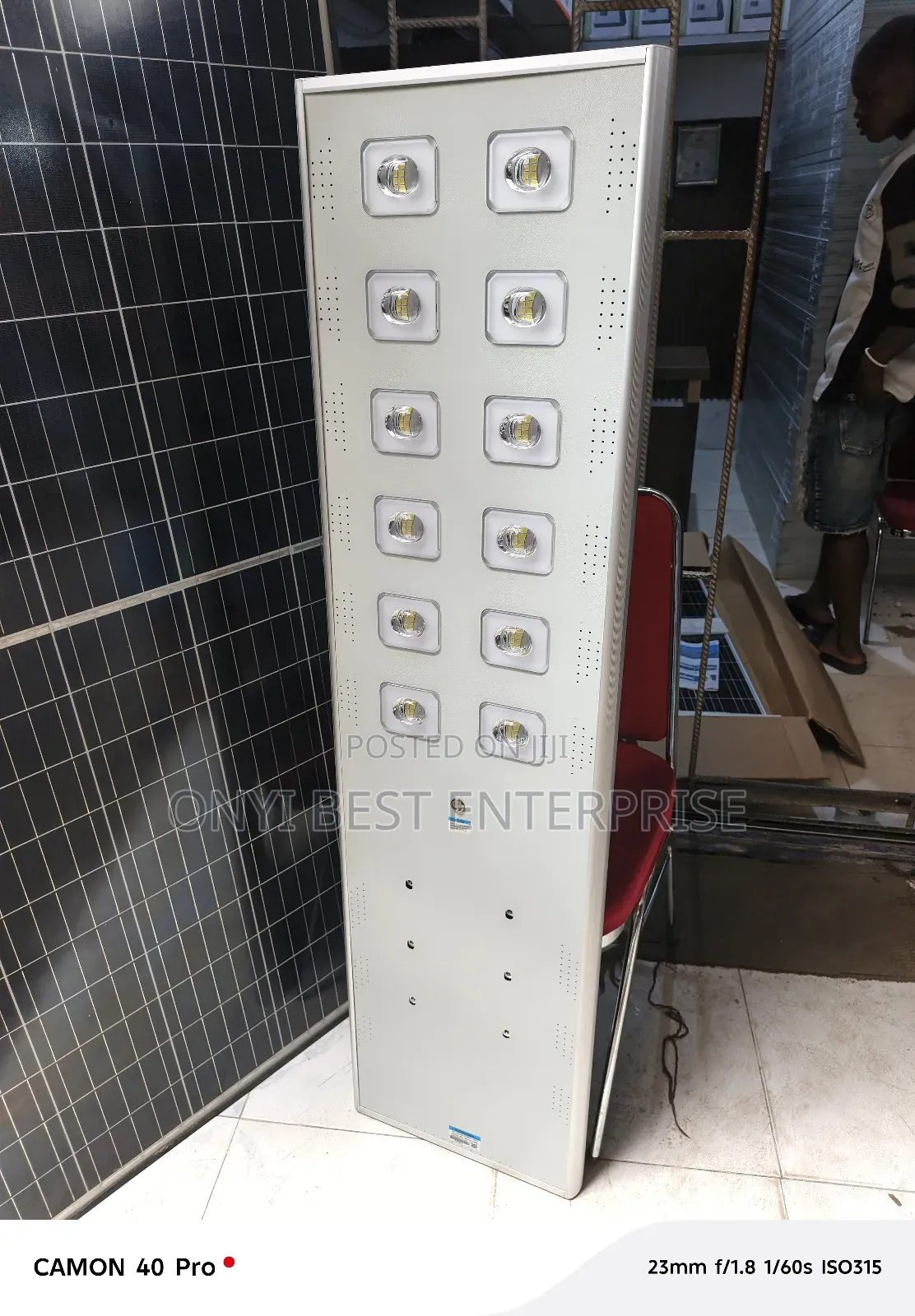Original Wakatek Solar Streets Light 100watts
