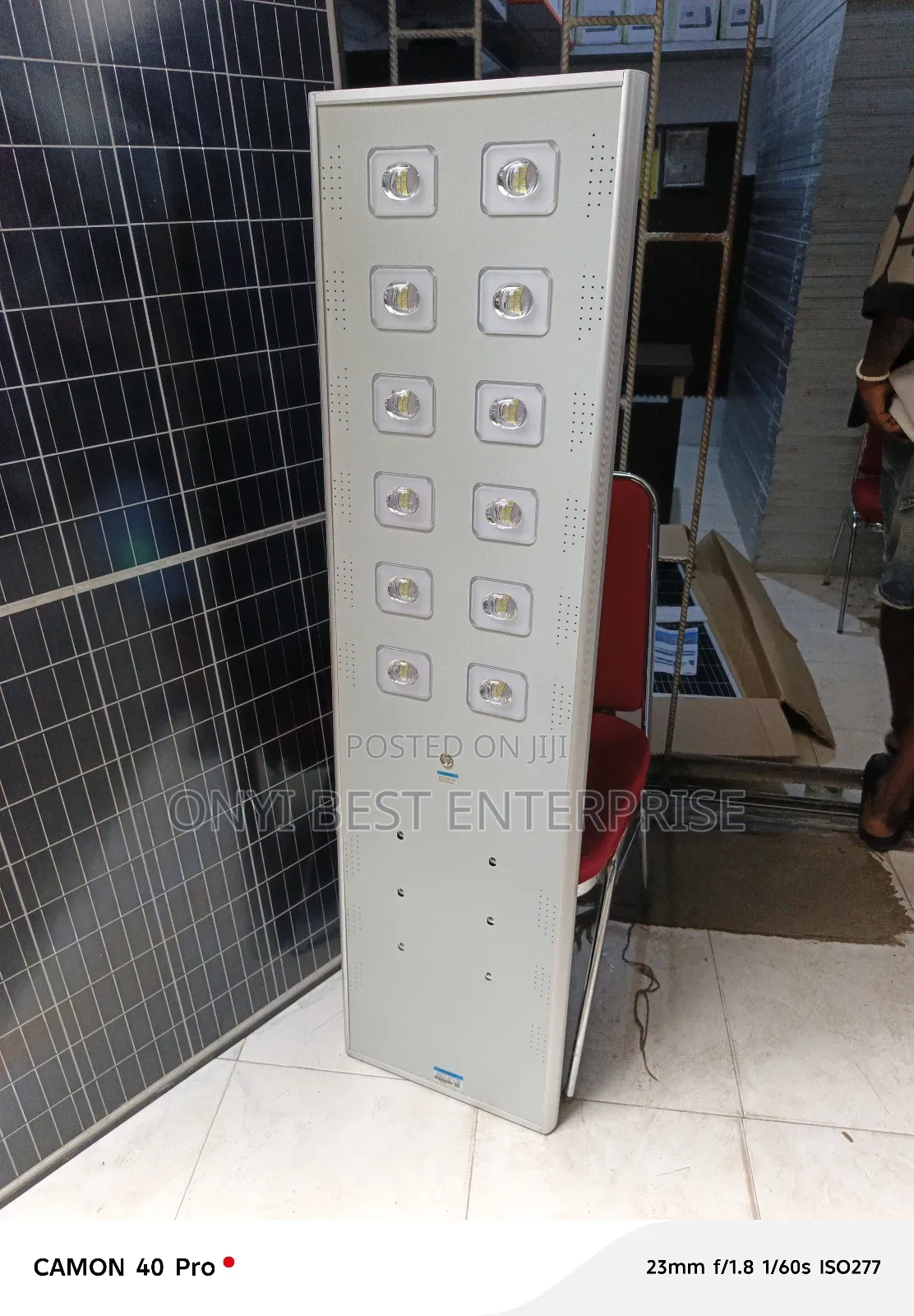 Wakatek Solar Streets Light 100wattages