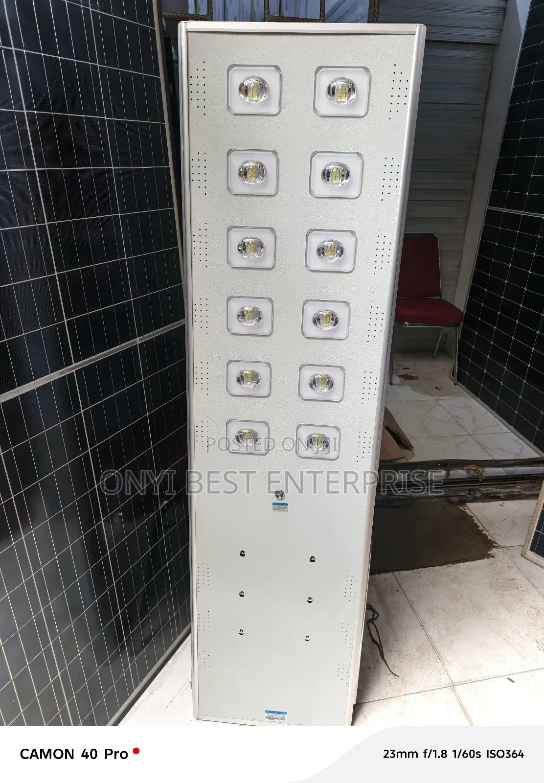 100wattage Wakatek Solar Streets Light 100watts