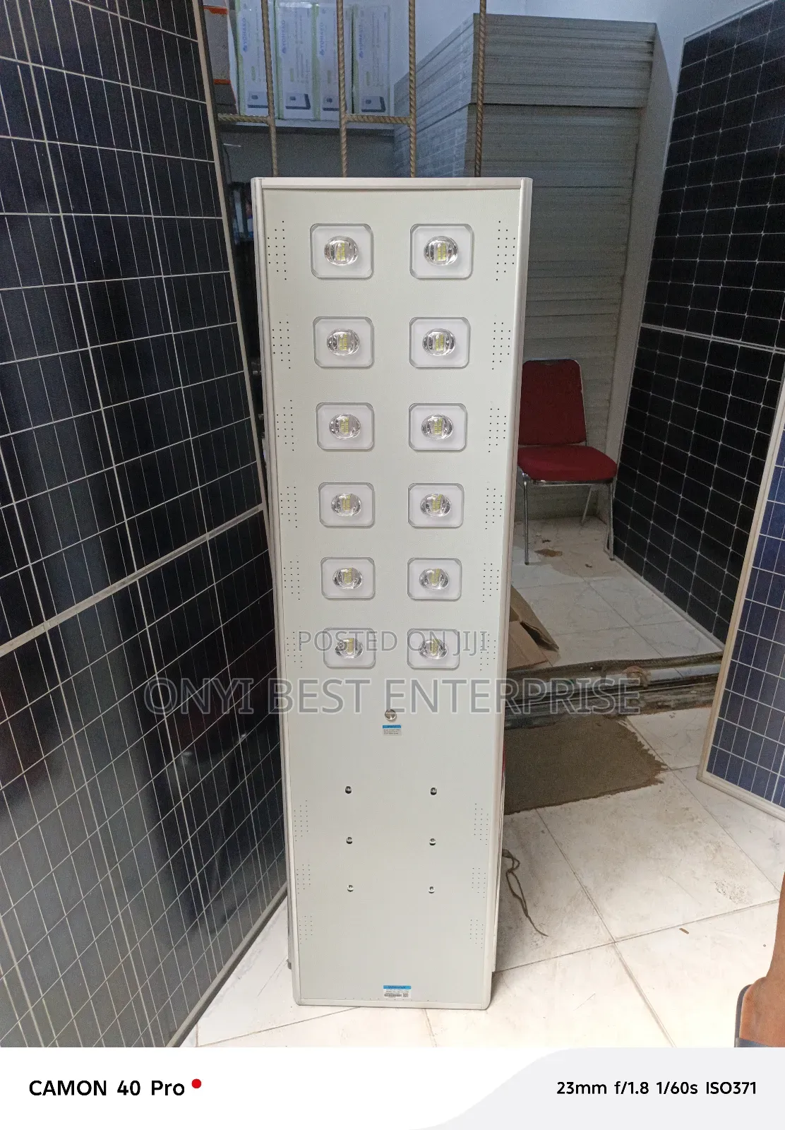 Wakatek Solar Streets Light All in One 100wattages