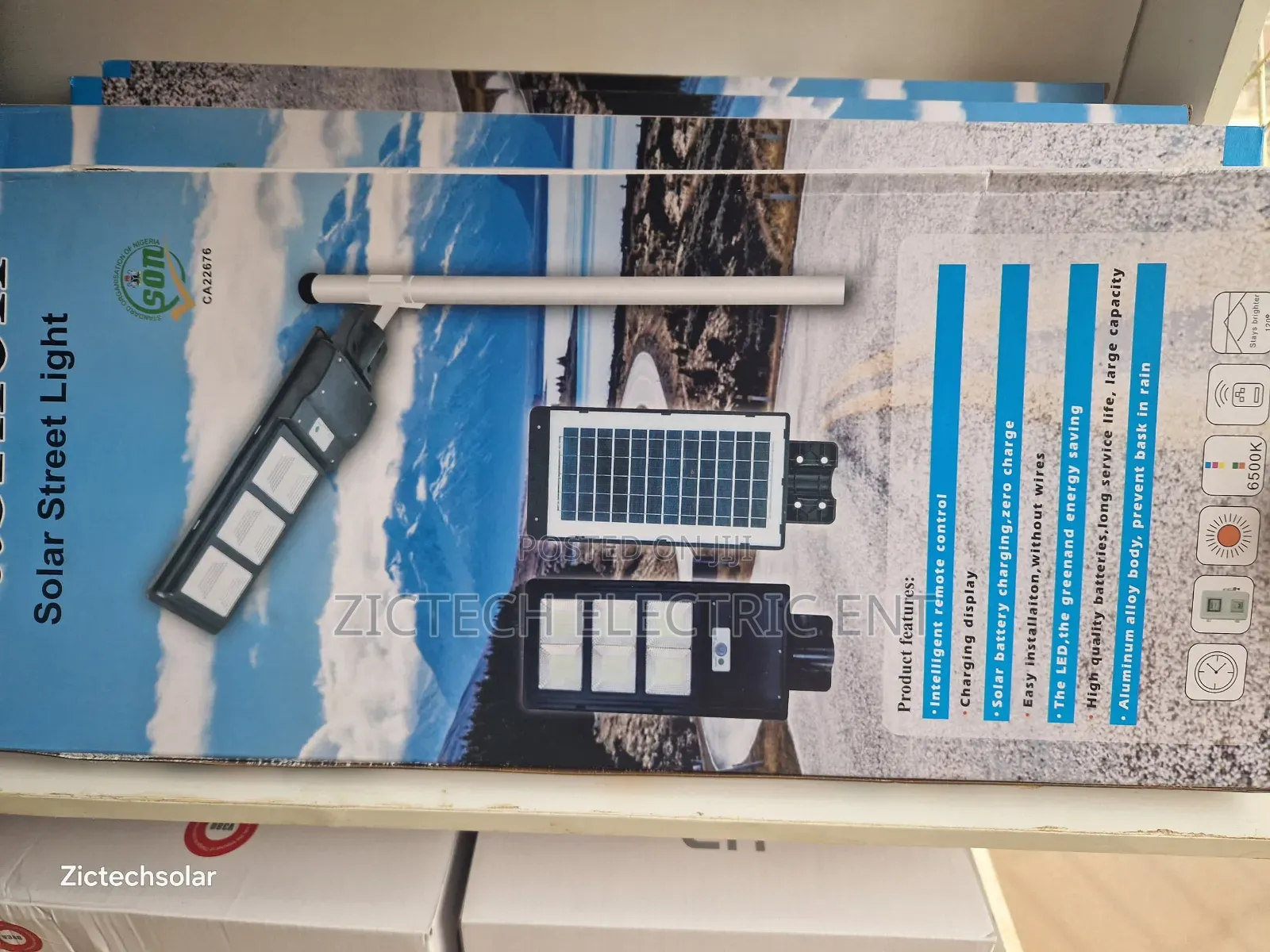300w Solar Streetlight All in One Light