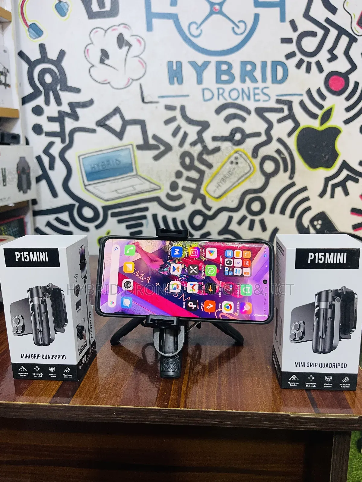 Mini Phone Grip P15 for Picture/Videos Shot
