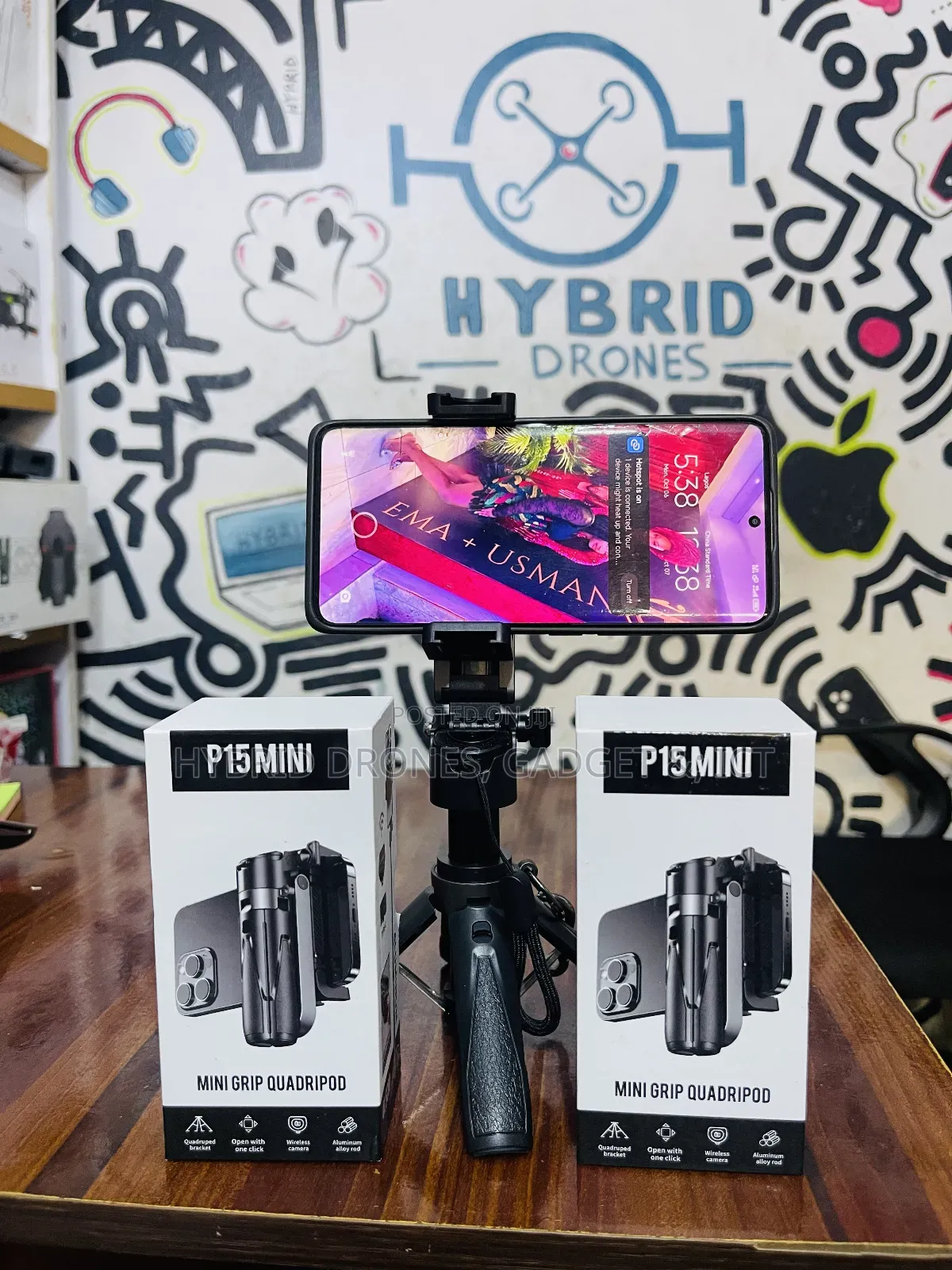 Mini Phone Grip P15 for Picture/Videos Shot