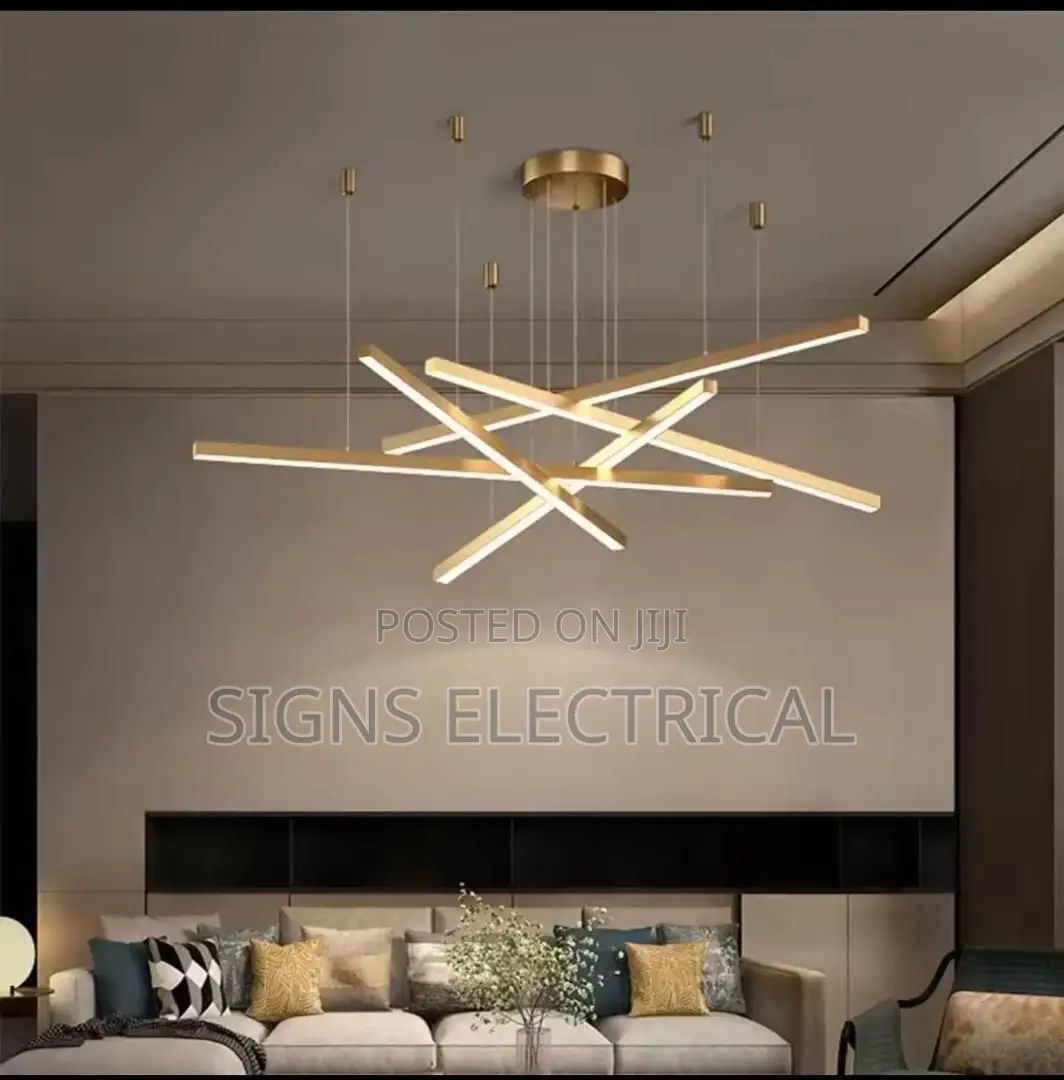 Modern Aluminum Chandelier Lighst For Living Room