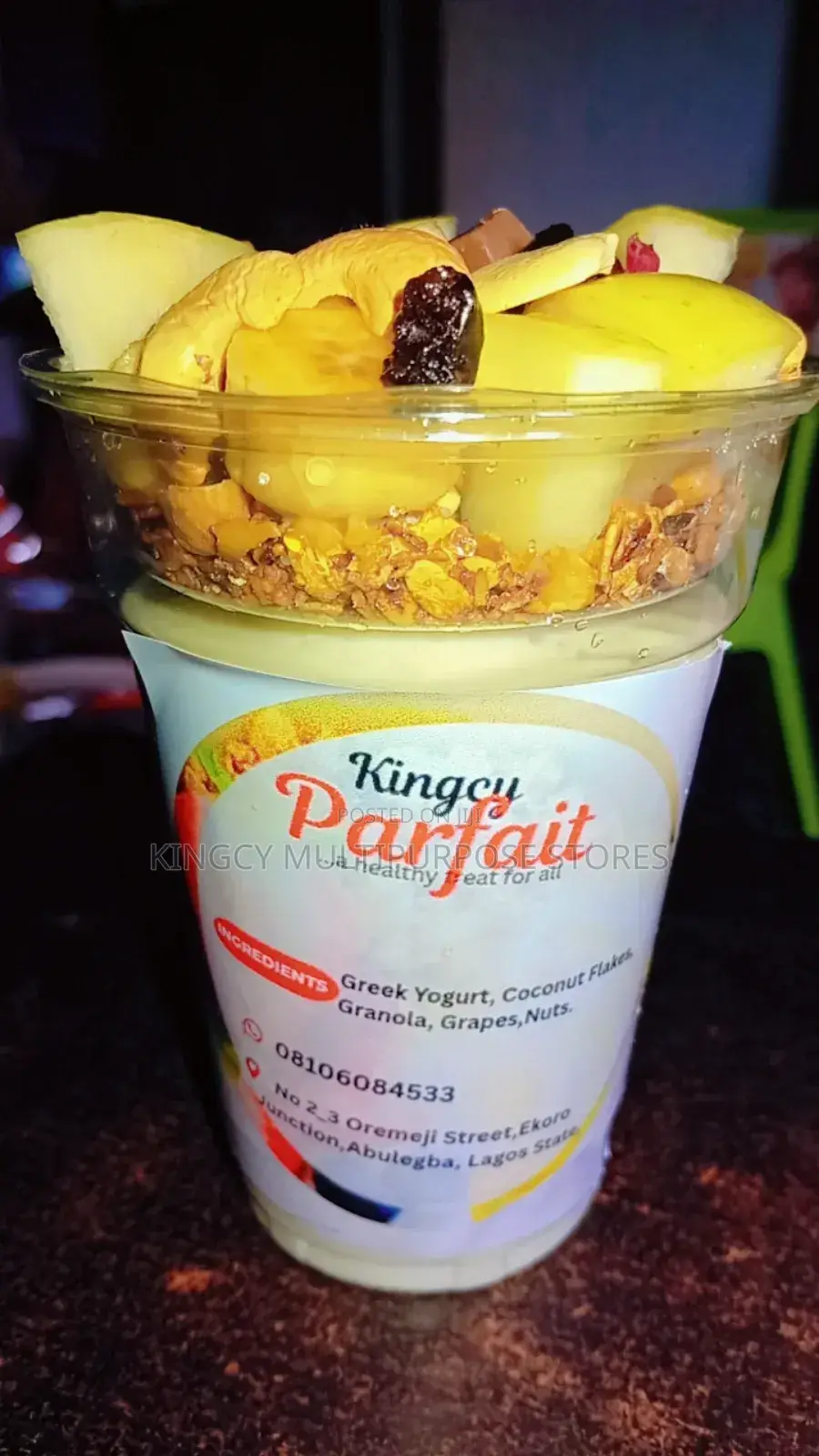 Parfait and Creamy Yoghurt