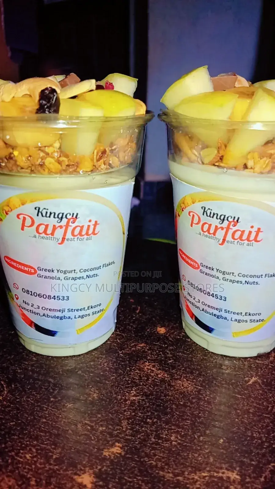Parfait and Creamy Yoghurt