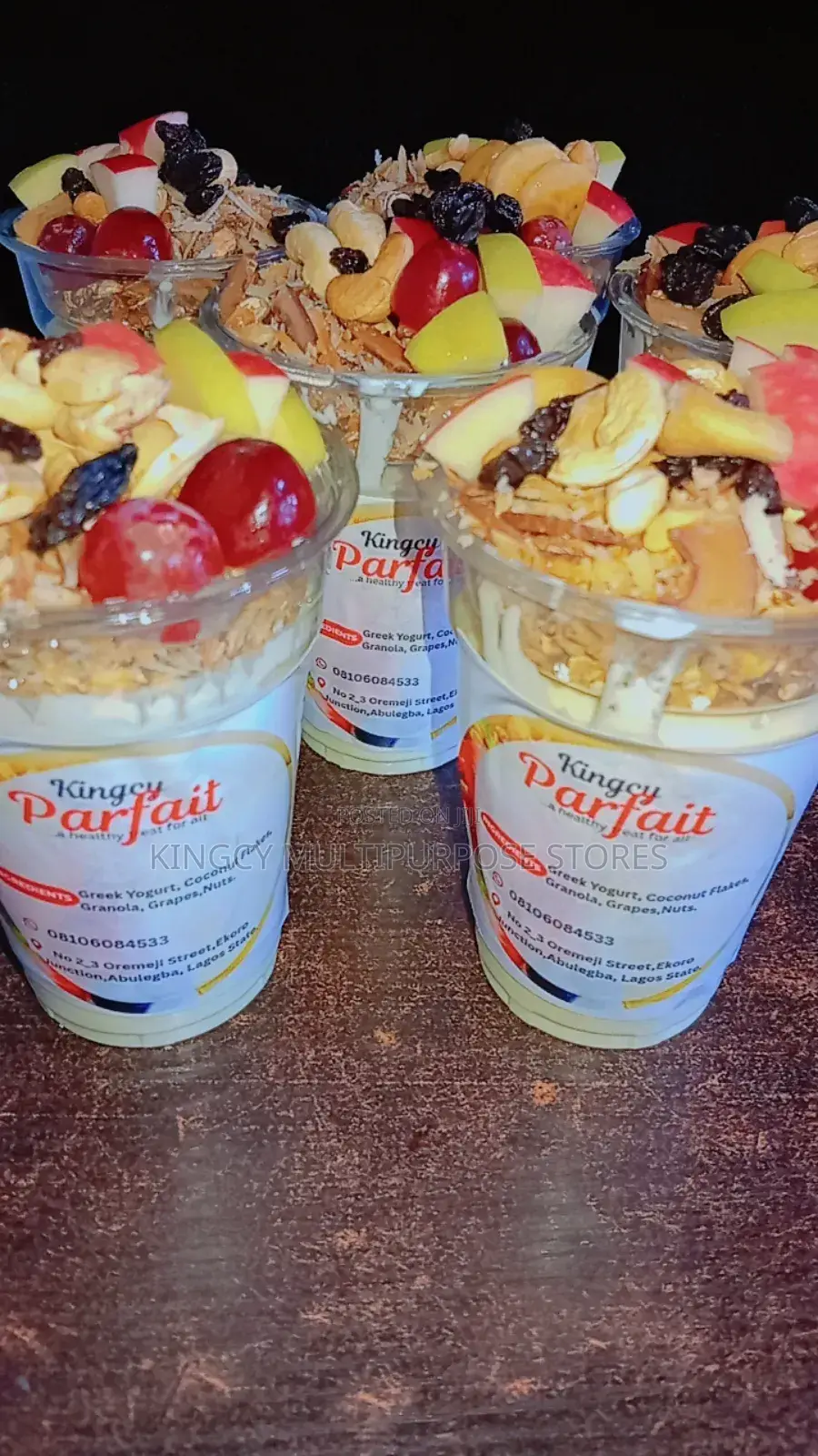 Parfait and Creamy Yoghurt