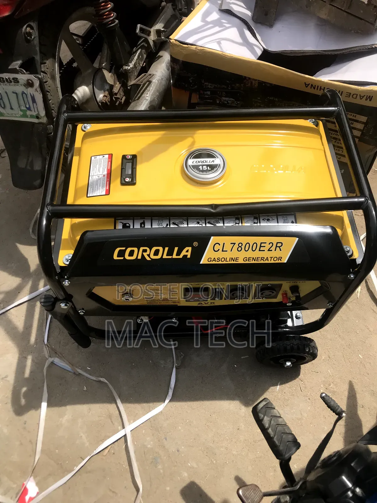 Corolla Pure Copper Patrol Generator. Key Starter
