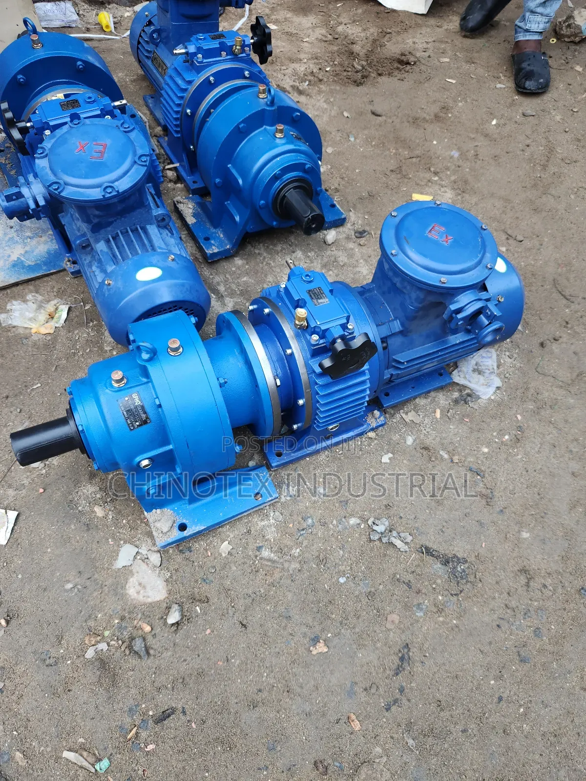 5.5hp Explosion Proof Gear Motor) (With Speed Control