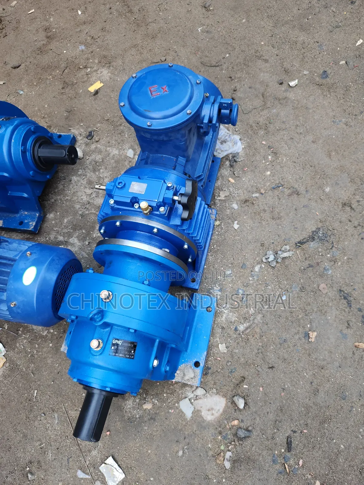 5.5hp Explosion Proof Gear Motor) (With Speed Control