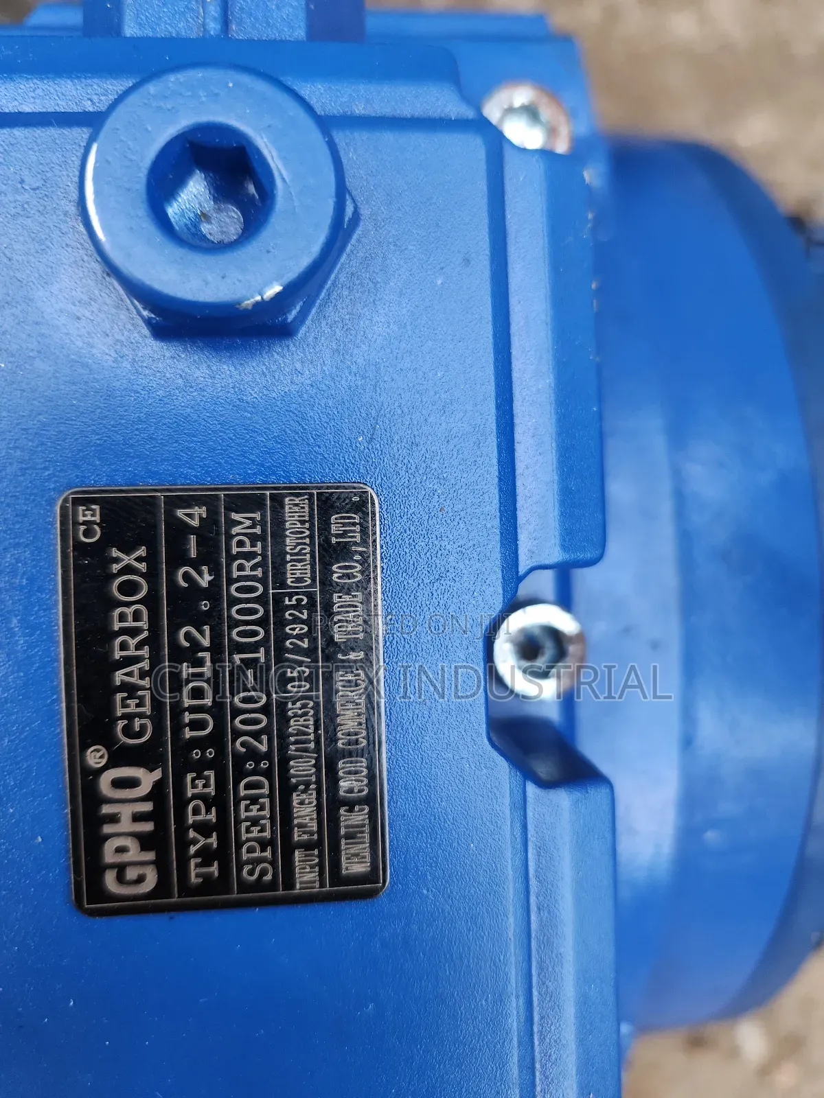 5.5hp Explosion Proof Gear Motor) (With Speed Control
