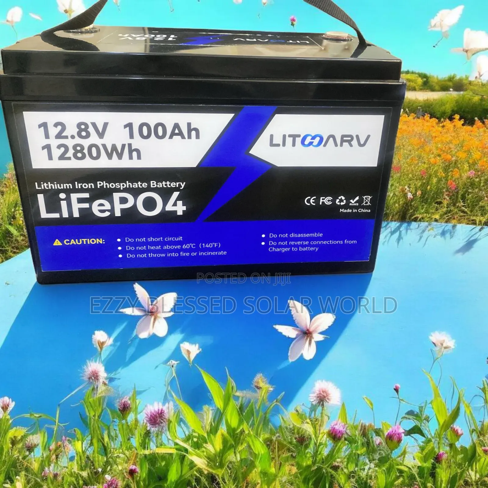 12v 1.2kwh Lithium Battery