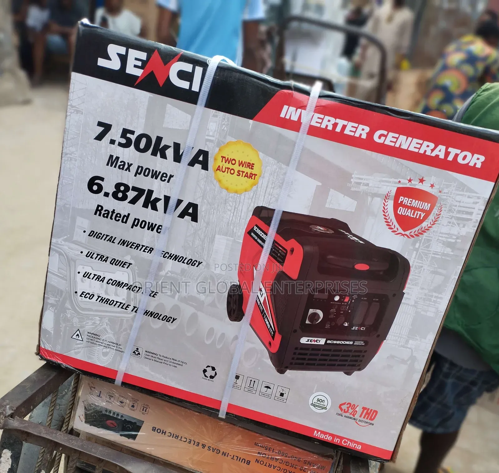 Senci 7.5 Kva Inverter Generator