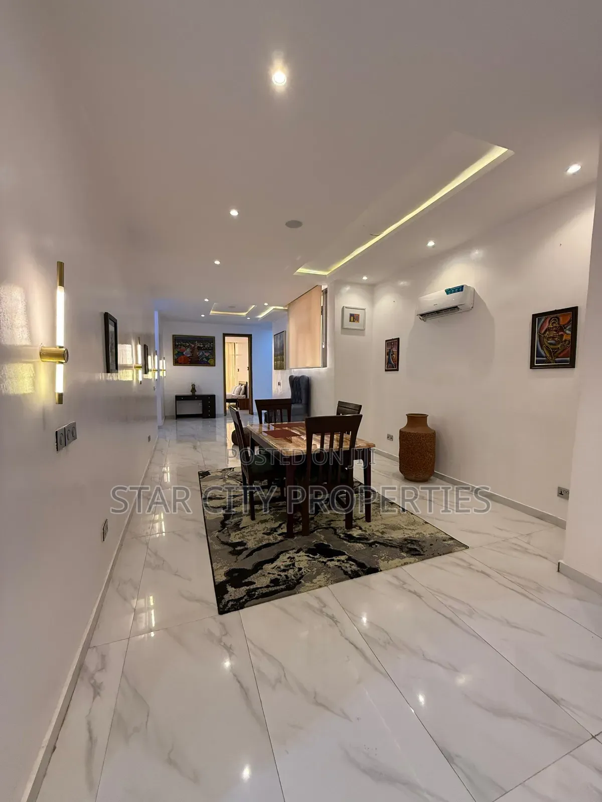 Furnished 5bdrm Duplex in Gra for rent