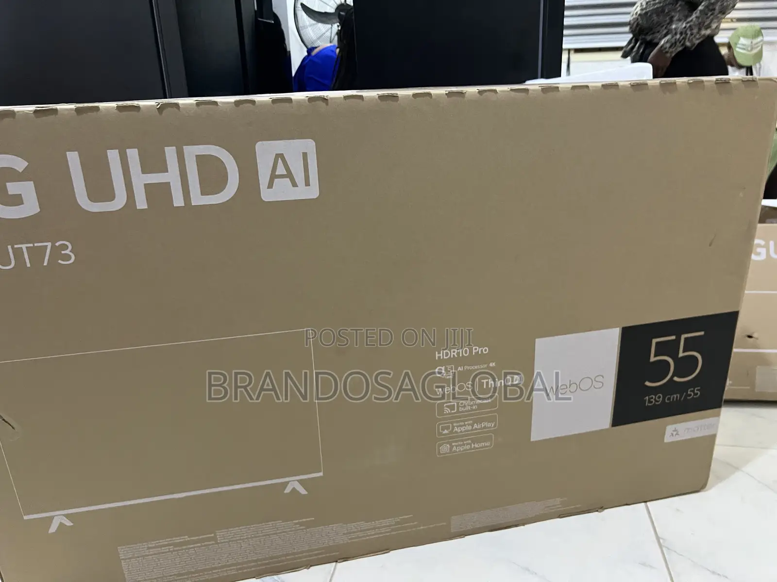Lg 55 Inches Uhd Smart Tv – Model Ut73006la With Dolby Audio
