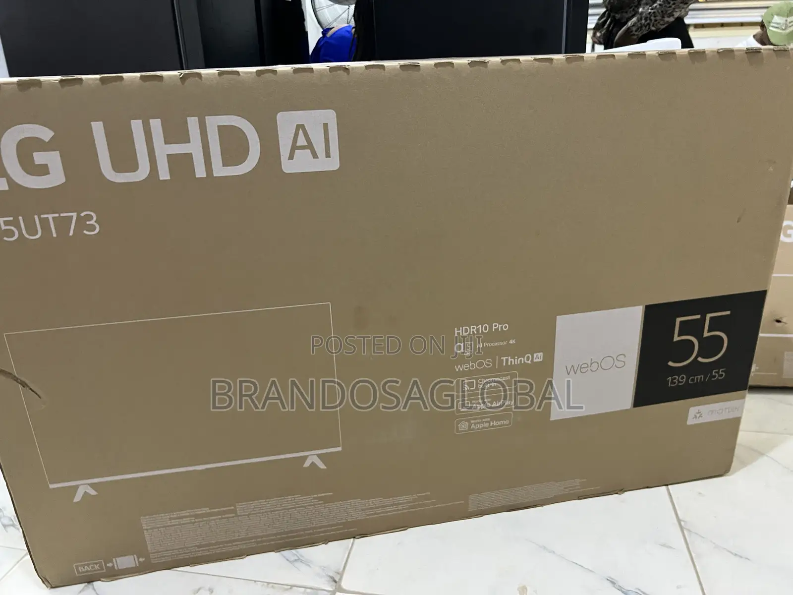 Lg 55 Inches Uhd Smart Tv – Model Ut73006la With Dolby Audio