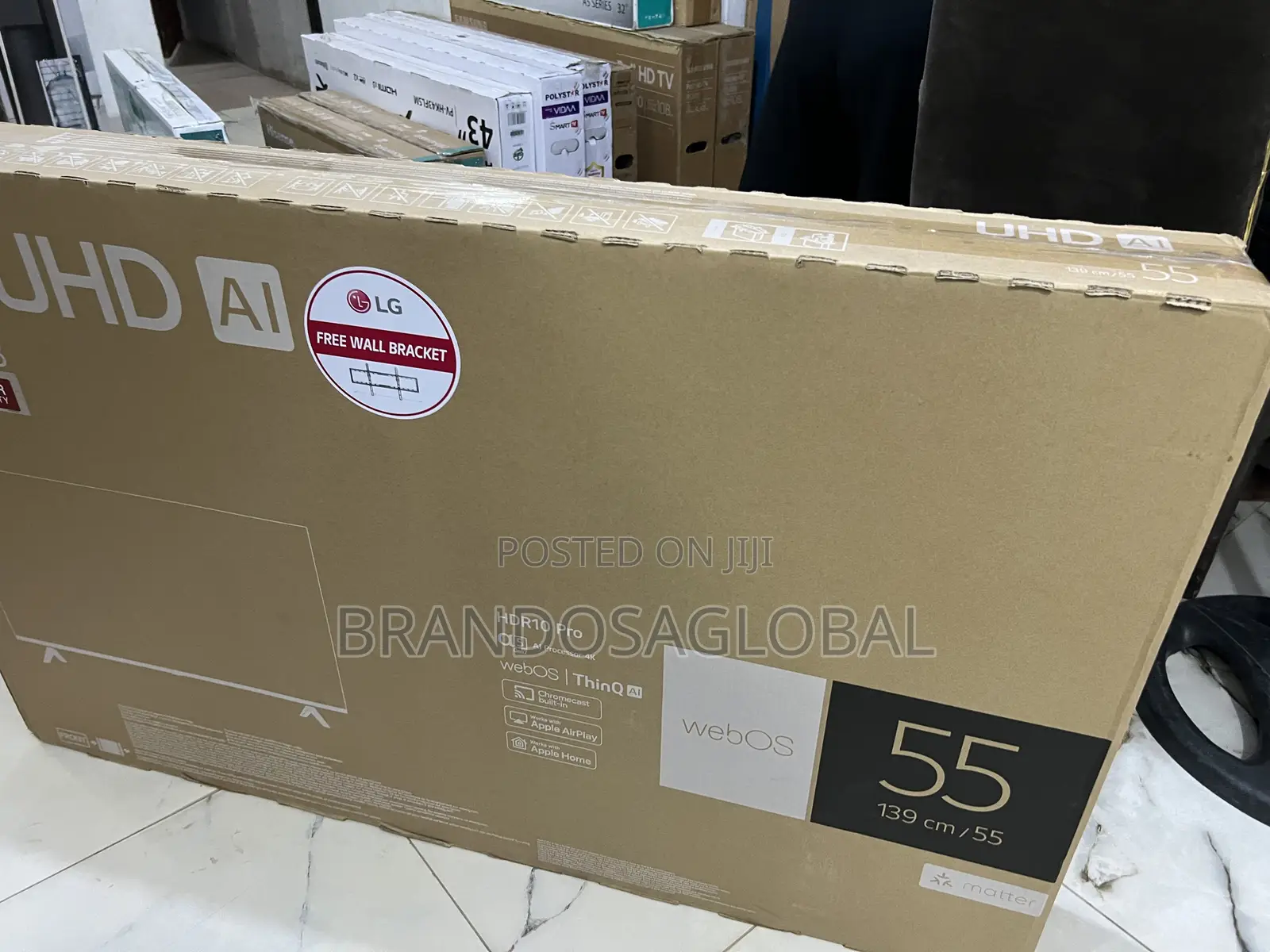 Lg 55 Inches Smart Tv – Built-in Ai Thinq Voice Feature