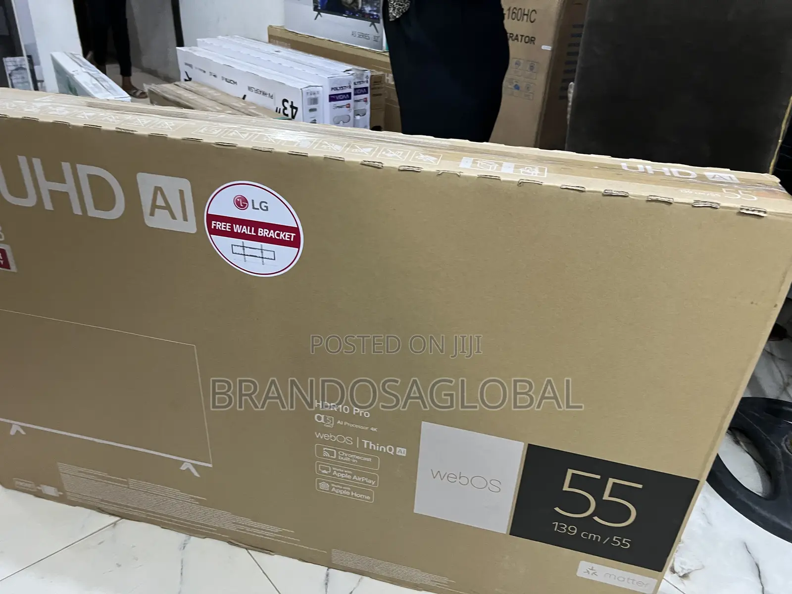 Lg 55 Inches Uhd Smart Tv – Webos Interface for Easy Navigation