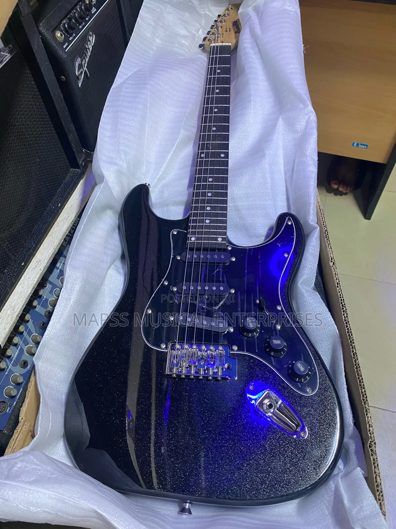 Ibanez Stratocaster Electric Guitar.