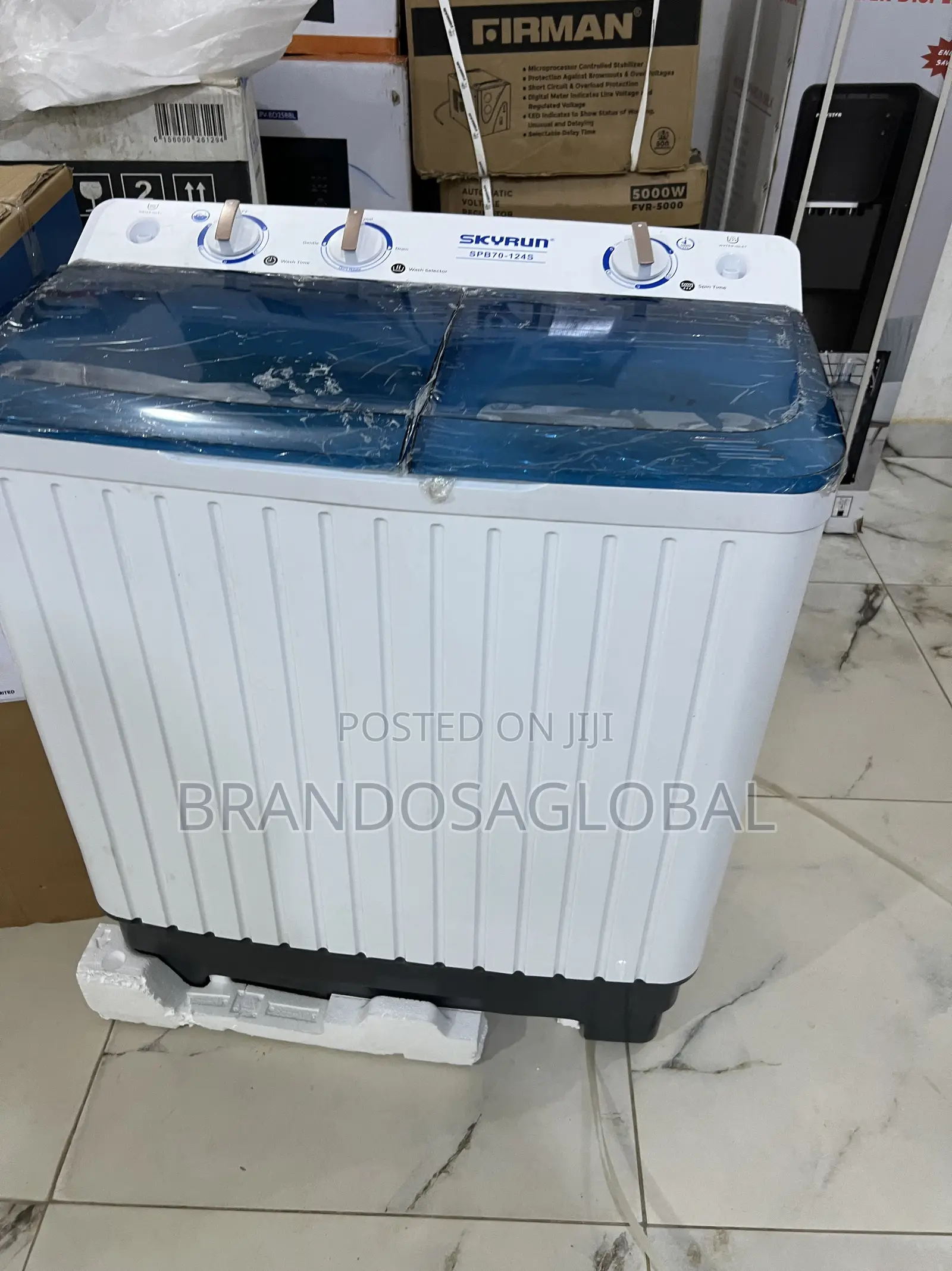Brand New Skyrun 6kg Twin Tub Washing Machine Spb70-1245