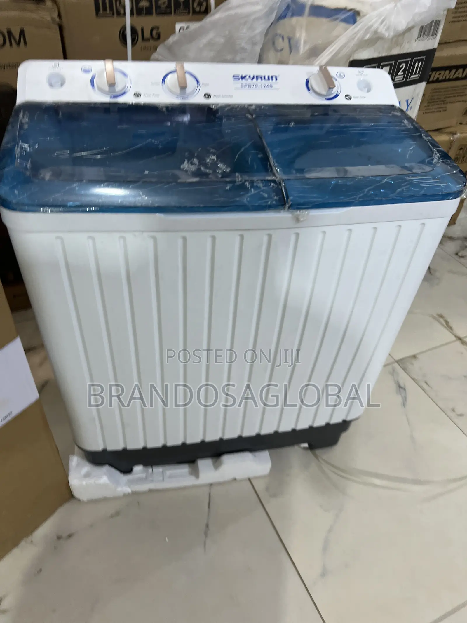 Original Skyrun 6kg Washing Machine – Spb70-1245 With Dual Function