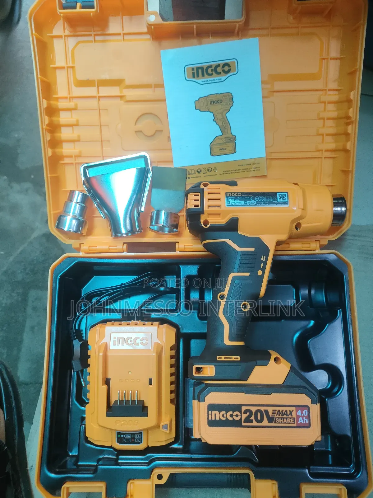 Cordless Hot Air Gun