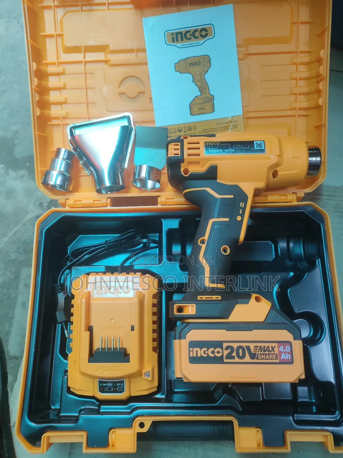 Cordless Hot Air Gun