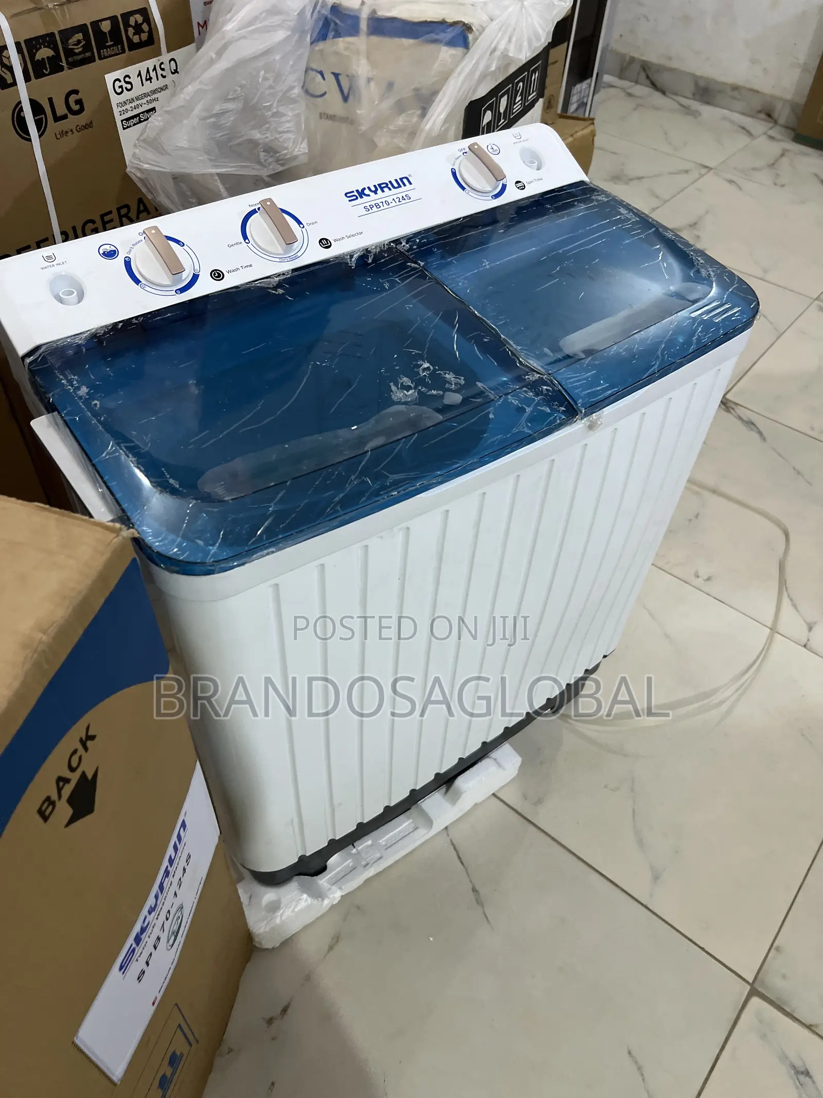 Skyrun Spb70-1245 6kg Washer – Twin Tub for Quick Laundry Jobs