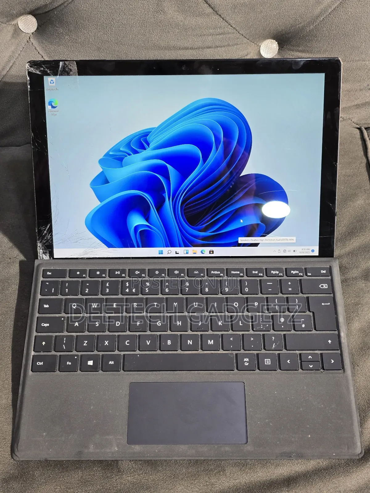 Laptop Microsoft Surface Pro 7 8GB Intel Core i5 SSD 256GB