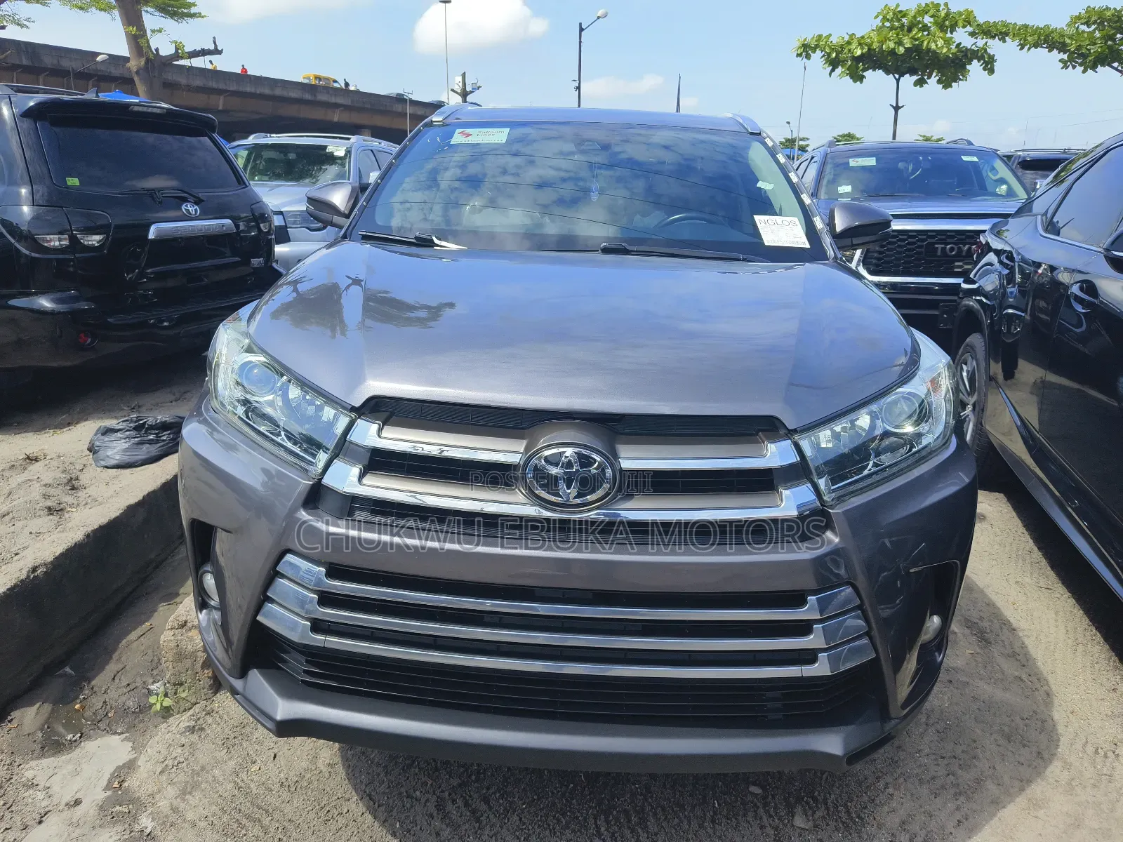Toyota Highlander Limited Platinum 4x2 V6 (3.5L 6cyl 8A) 2018 Gray
