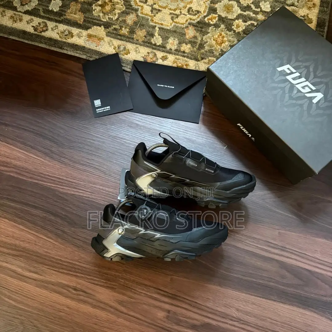 Original Kalis Fuga Du Boa Black Trail Runner Sneakers