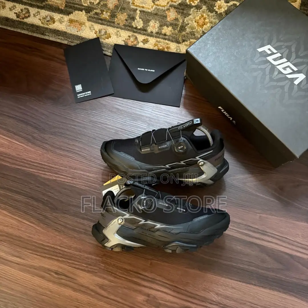 Original Kalis Fuga Du Boa Black Trail Runner Sneakers