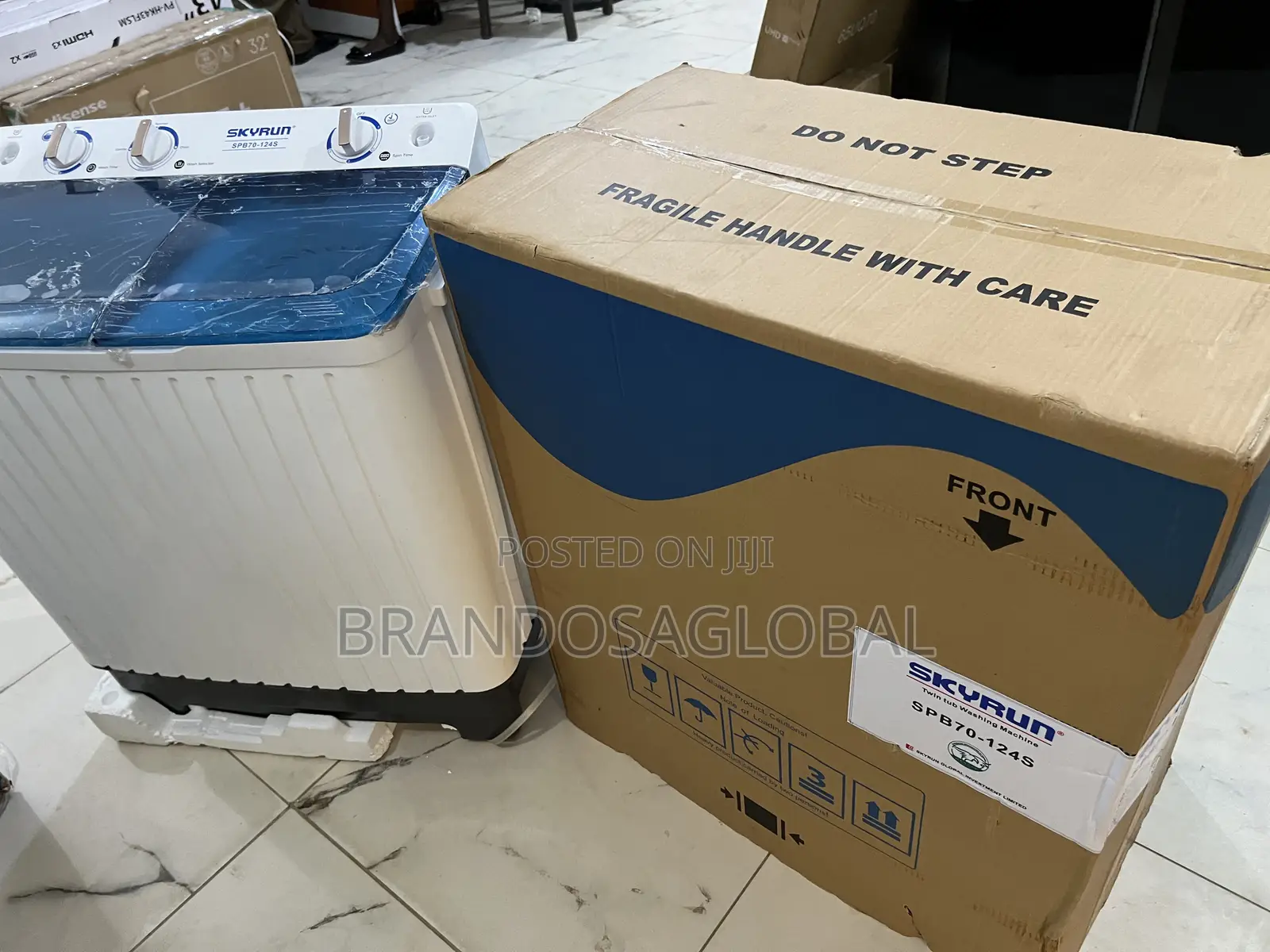 Skyrun Spb70-1245 6kg Twin Tub Washer – Compact Household Choice