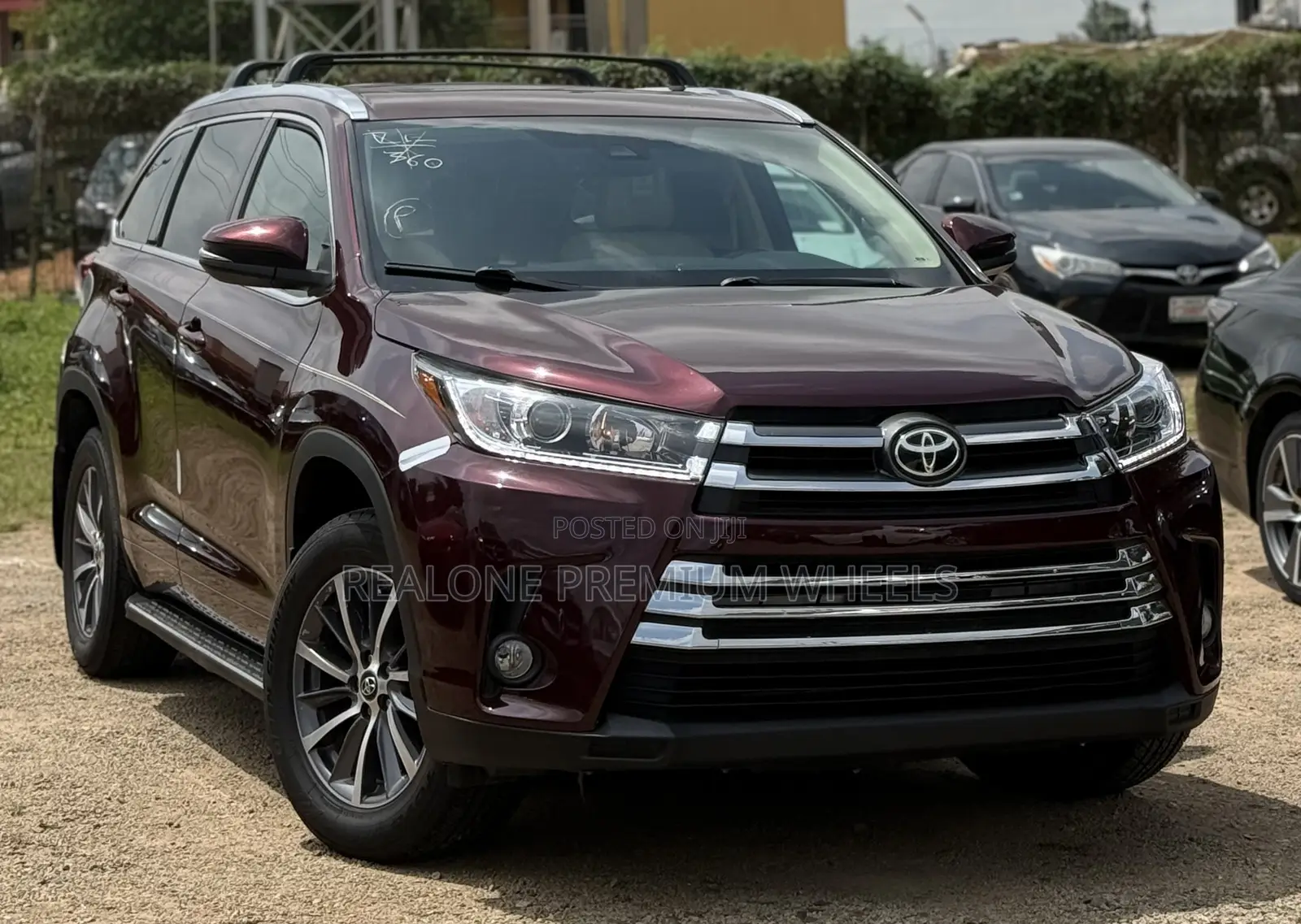 Toyota Highlander 2017 Burgundy