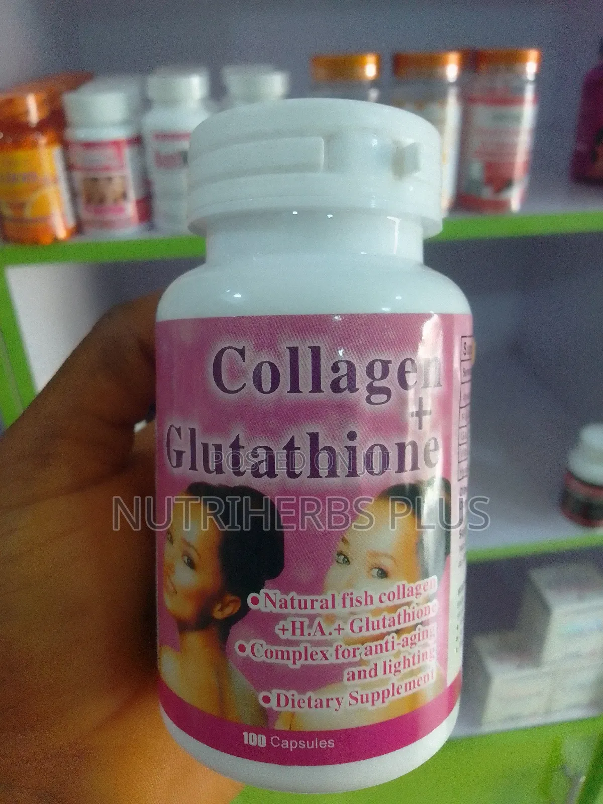 Collagen+ Glutathione Capsules: For Skin Lightening