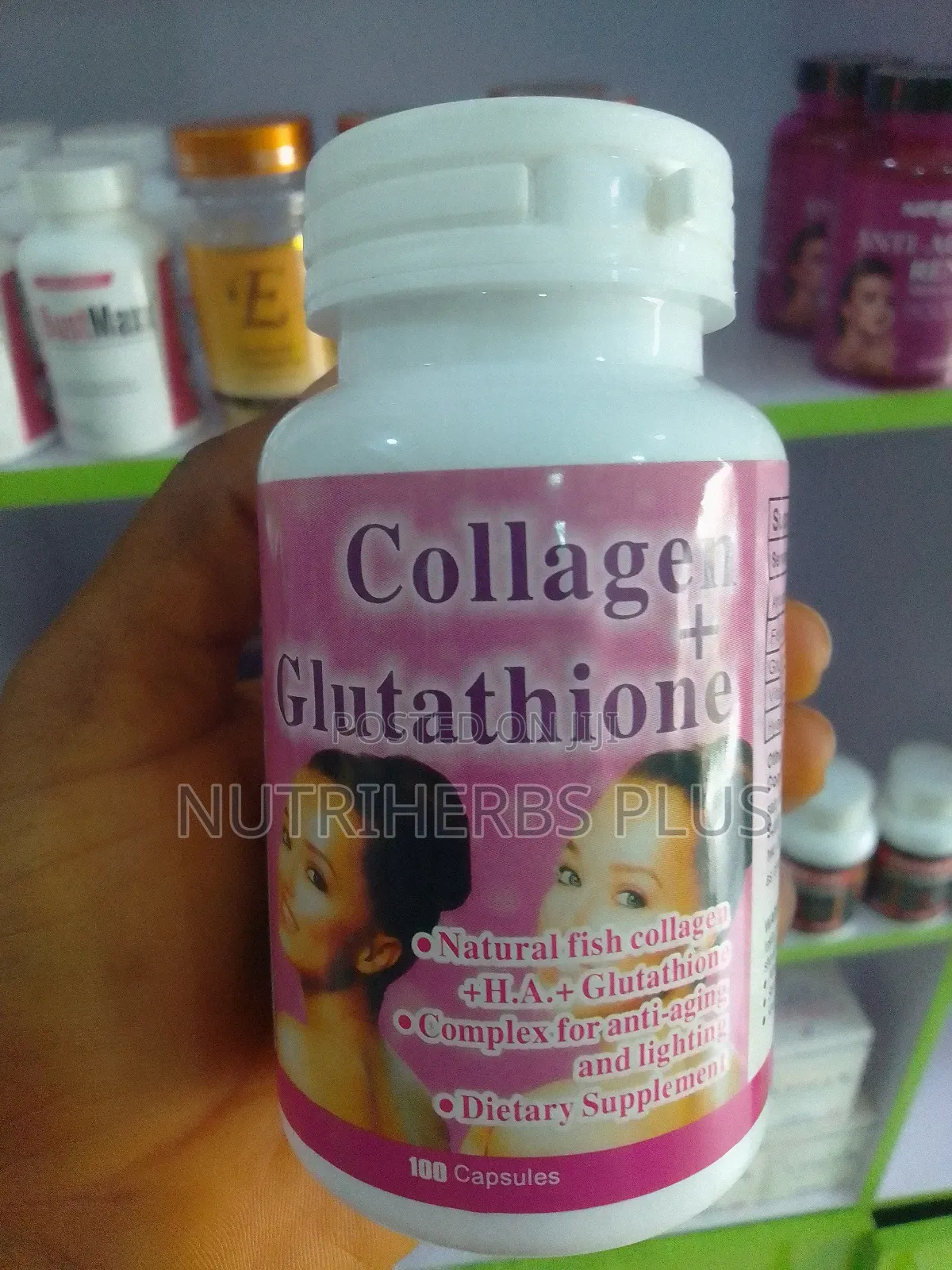 Collagen+ Glutathione Capsules: For Skin Lightening