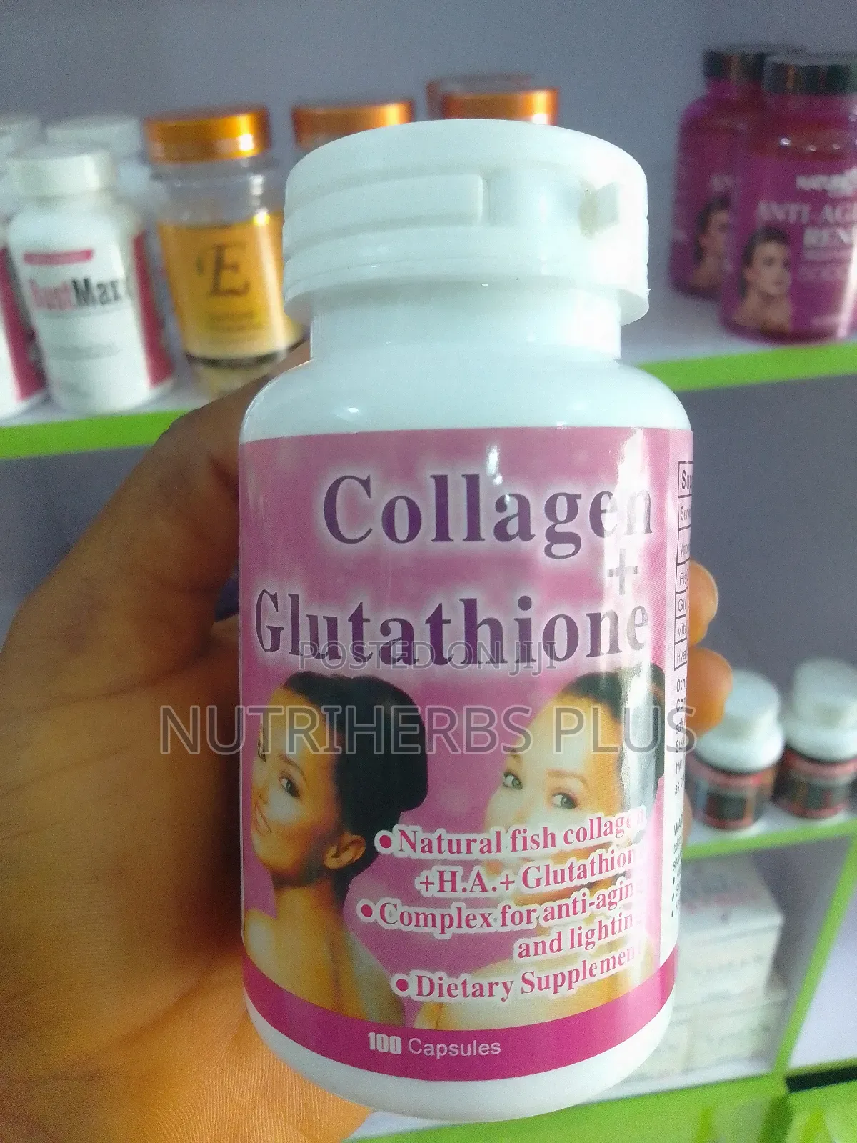 Collagen+ Glutathione Capsules: For Skin Lightening